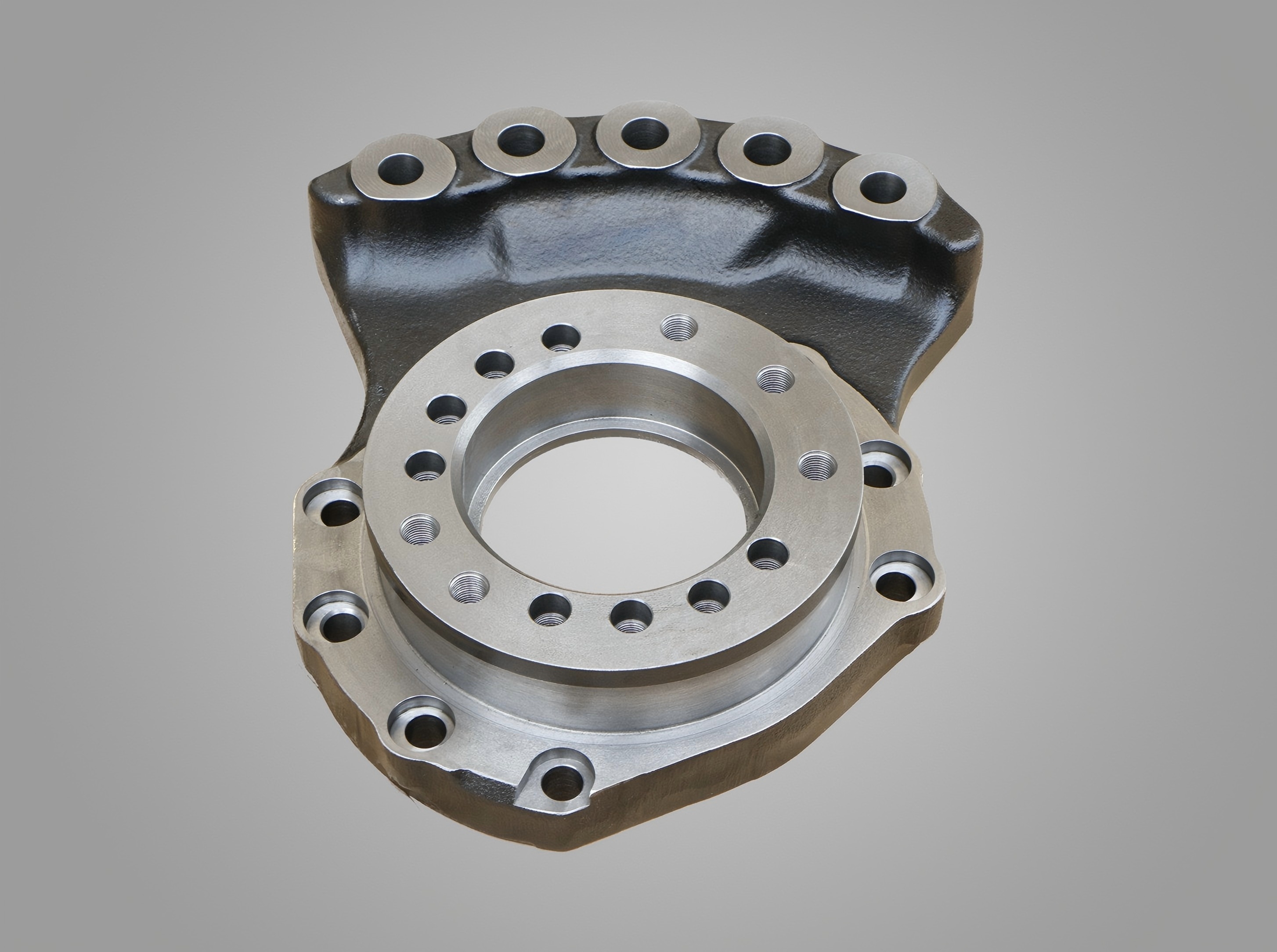 수평 성형 선에서 작은 벽 두께 연성 철분을 생산할 때 모래 구멍을 다루는 방법?